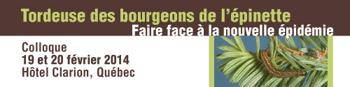 colloque Tordeuse des bourgeons epinette 2014